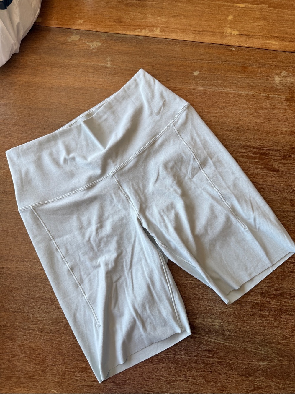 Nike Pastel Green High-Waist Women's Bike Shorts